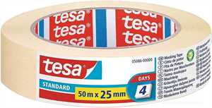 NASTRO ADESIVO DI CARTA mm25x50mt TESA