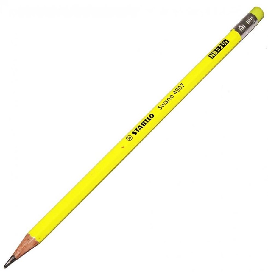 MATITE SWANO FLUO' pz12 GIALLO FLUO