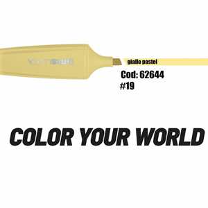 EVIDENZIATORE GIALLO PASTEL TINTAUNITA