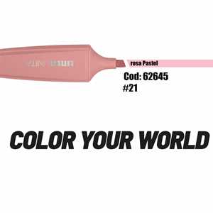 EVIDENZIATORE ROSA PASTEL TINTAUNITA