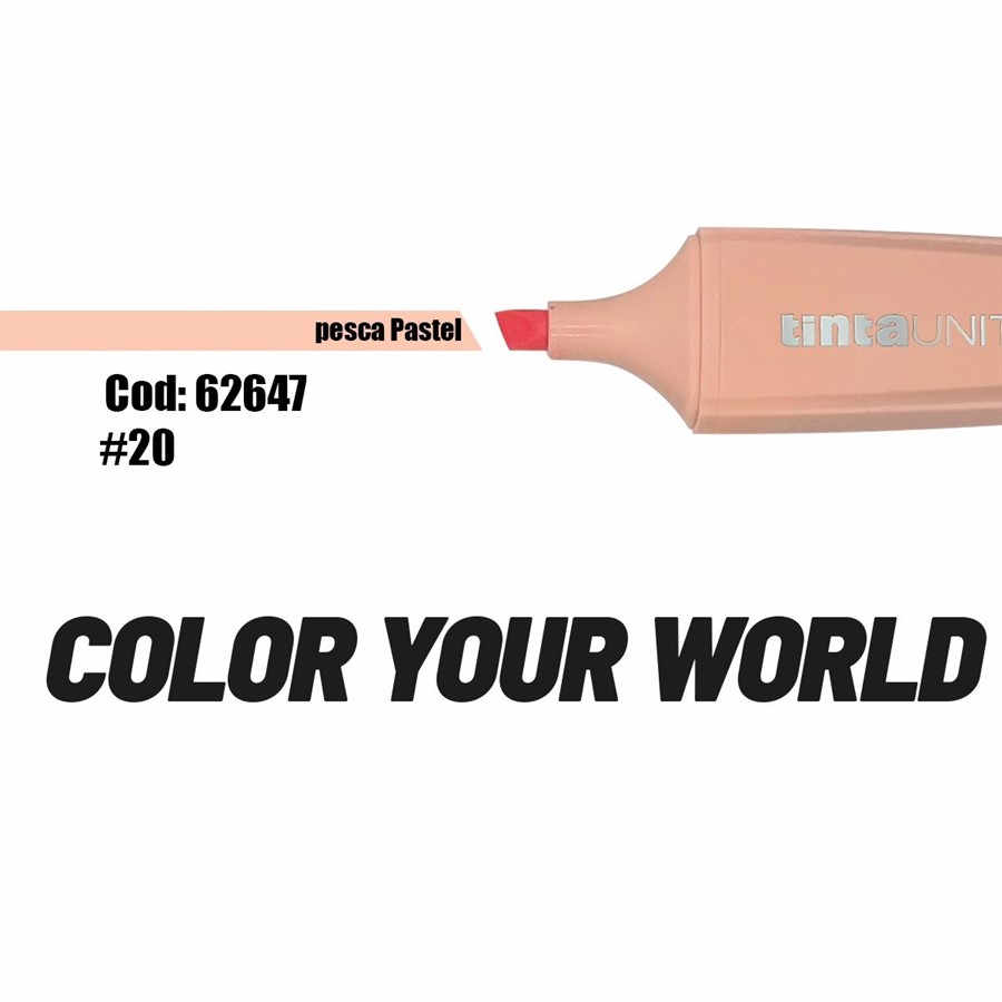 EVIDENZIATORE PESCA PASTEL TINTAUNITA