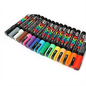 MARCATORE UNI-POSCA PUNTA MEDIA PC5M BRONZO