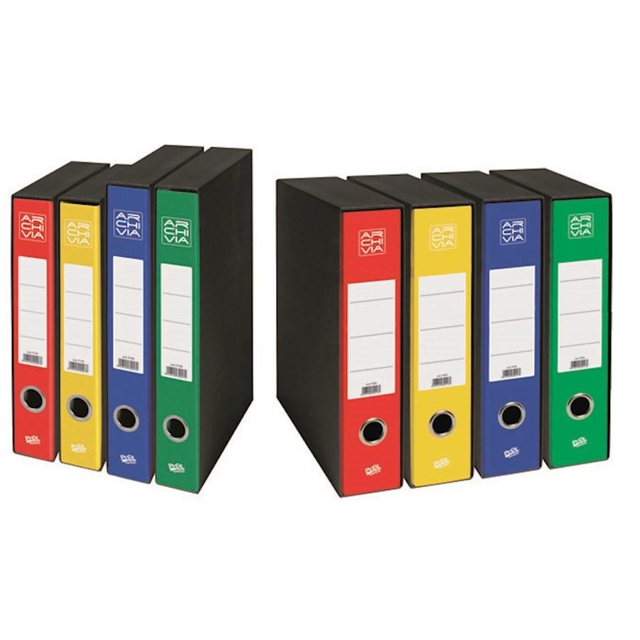 Registratore PROTOCOLLO MIGNON Giallo Dorso 5
