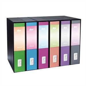 Registratore DOX2 cm28,5x35,5x8 Blu PROTOCOLLO