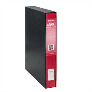 Registratore DOX5 cm28,5x35,5x5 Rosso PROTOCOLLO
