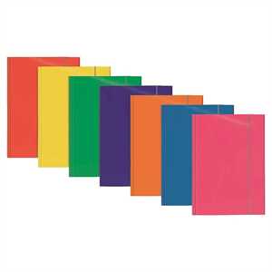 CARTELLA  3Lembi 25X35 Assortite con Elastico ARCHIVIA