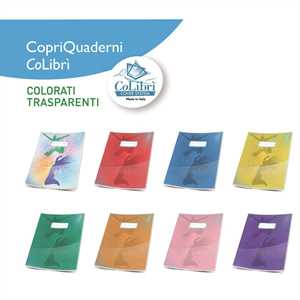 CopriMaxi Trasparente Giallo 130myc Portanome I'm Green COLIBRI