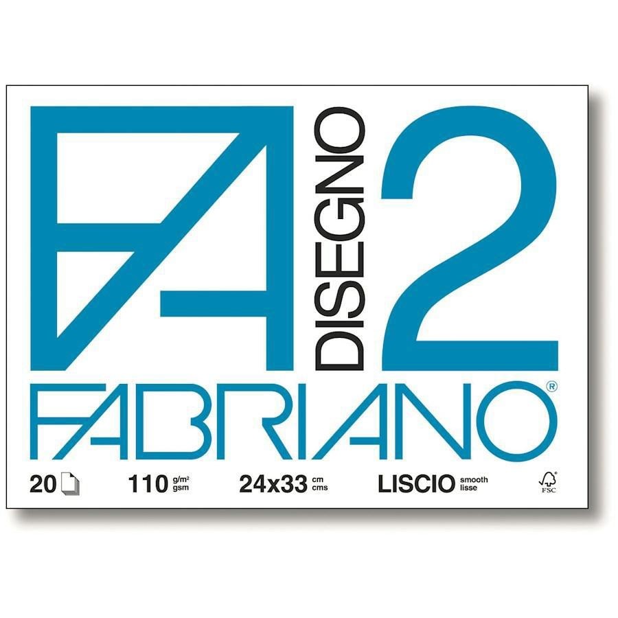 FABRIANO Album F2 cm24x33 Ruvido f10 110gr