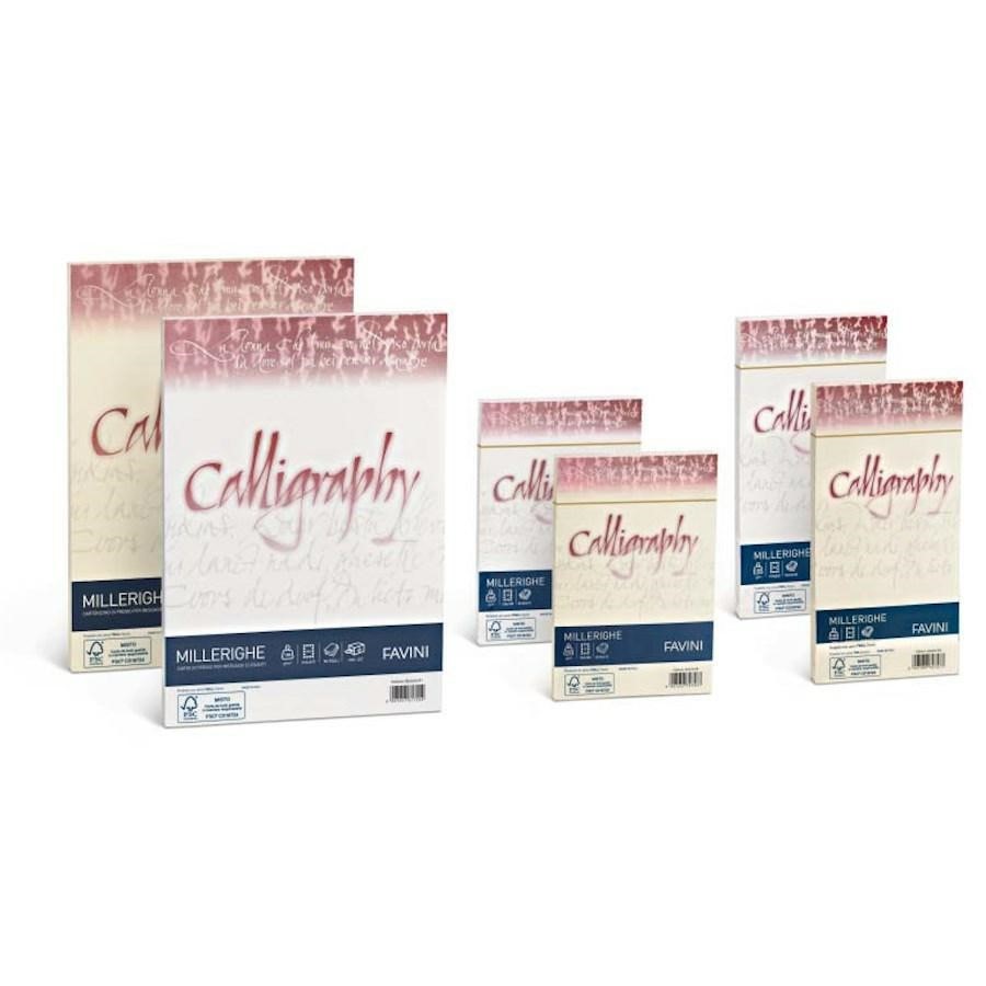 Busta Calligraphy MILLERIGHE cm12x18 AVORIO pz25