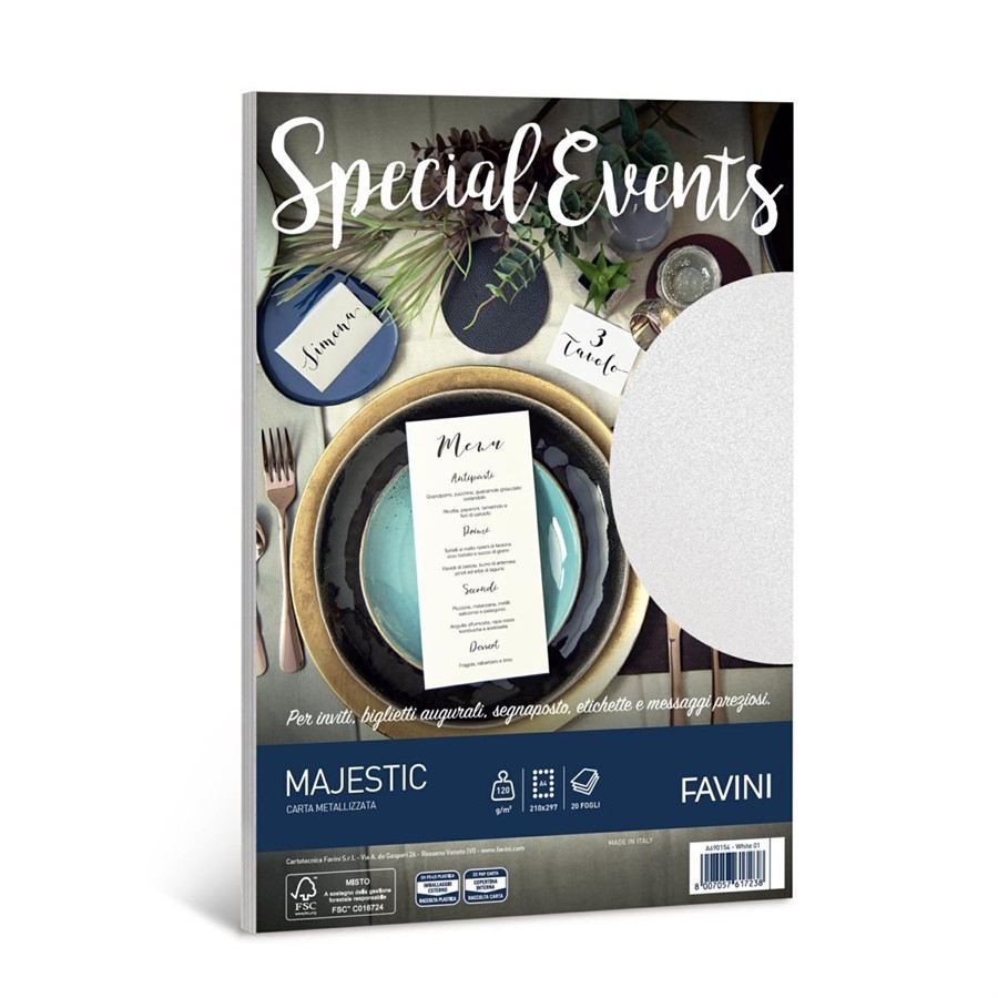 BUSTA SPECIAL EVENTS pz10 11X22 BIANCO