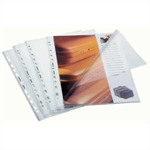 Busta a L con fori 22X30 Buccia Arancia Superior in Naturene