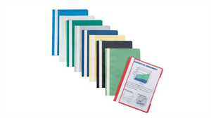 CARTELLA PPL A4 BLU MECCANISMO AD AGHI