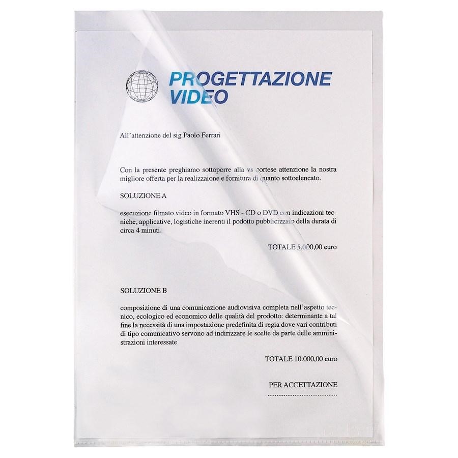 Busta a L 22x30 BUCCIA ARANCIA SUPERIOR in Naturene(Pratic 78)
