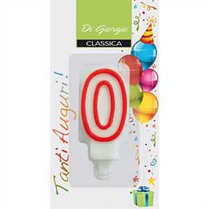Candela NUMERO 0 pz6 COMPLEANNO