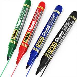 Marker Pentel N850 Punta tonda Verde