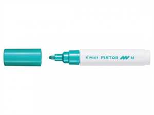 MARCATORE PINTOR PUNTA MEDIA VERDE METALLIC