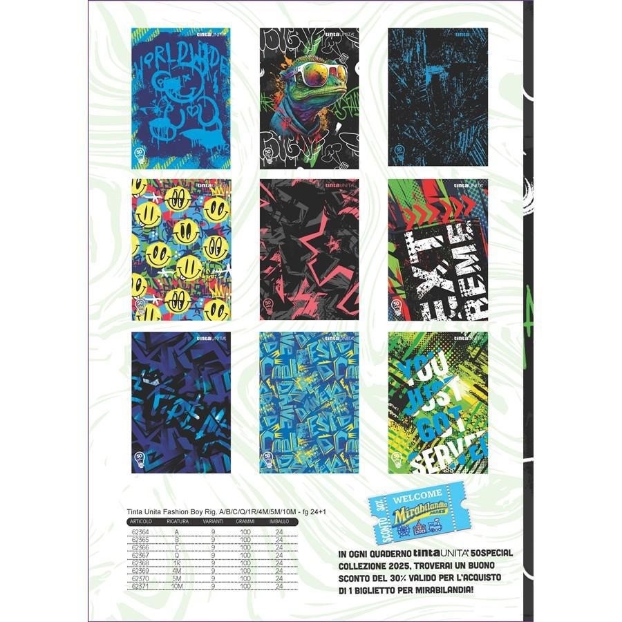 MAXI 10M TINTA UNITA FASHION BOY 50 SPECIAL 100GR