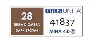 PASTELLI TINTAUNITA MINA 4MM 12PZ TERRA D'OMBRA 28