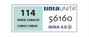 PASTELLI TINTAUNITA MINA 4MM 12PZ VERDE COBALTO 114