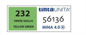 PASTELLI TINTAUNITA MINA 4MM 12PZ VERDE GIALLO 232