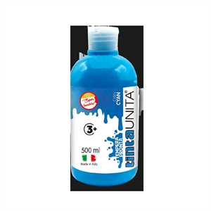 TEMPERA PRONTA 500ML CIANO TINTAUNITA