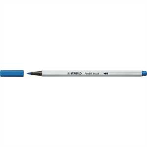 STABILO PEN 68 BRUSH 41-BLU SCURO