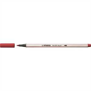 STABILO PEN 68 BRUSH 50-ROSSO SCURO