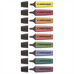 Evidenziatore STABILO BOSS 24-GIALLO