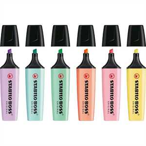 Evidenziatore STABILO BOSS Pastel 125-ARANCIONE PAPAYA