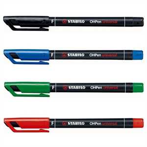Marker STABILO Ohpen Fine 40 ROSSO