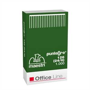 PUNTI Cucitrice ORO N.126 pz1000 MAESTRI