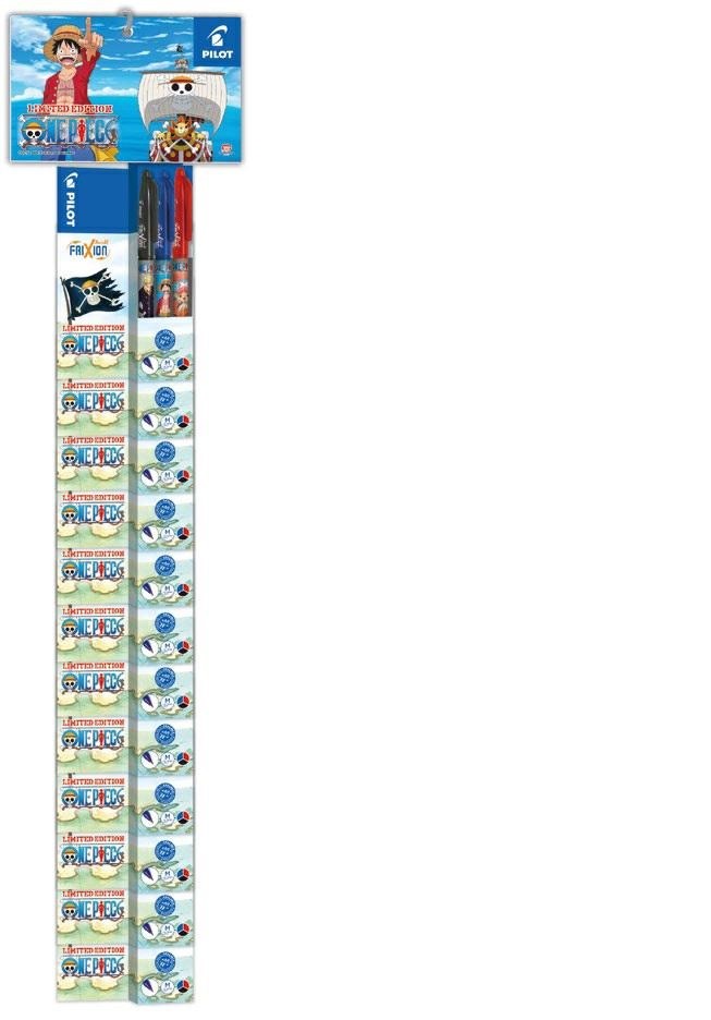 MODULO ESPOSITIVO APPENDIBILE PZ.12 ONE PIECE LIMITED EDITION