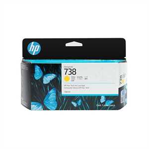 HP GIALLO 738 130ML DESIGNJET 498N7A