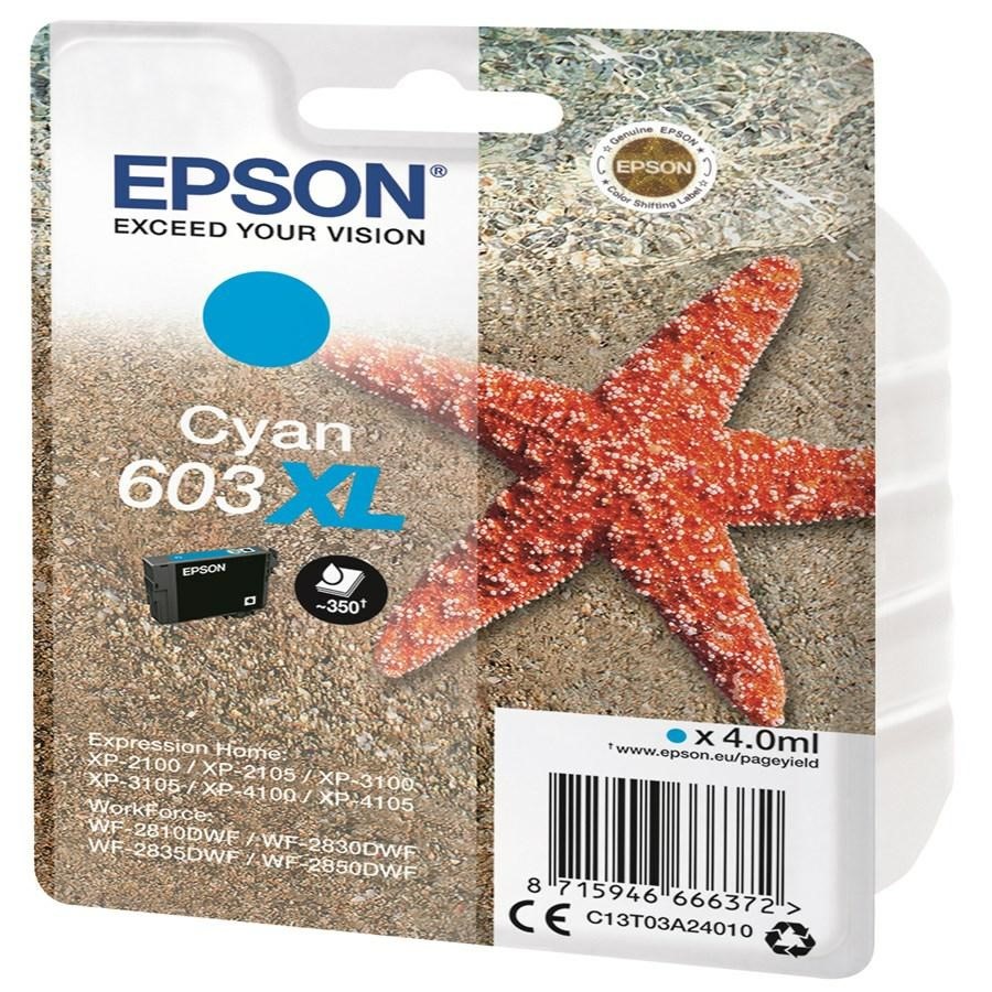 EPSON Ink-Jet Ciano *T03A24010* N.603XL Stella Marina XL