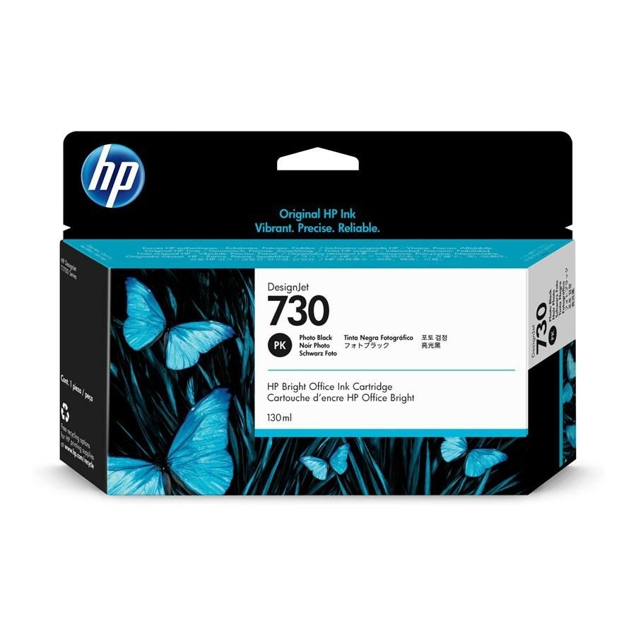 HP Ink-Jet Nero Photo N.730 *P2V67A* 130ml