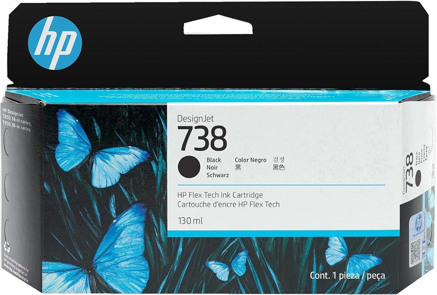 HP NERO 738 130ML DESIGNJET 498N4A