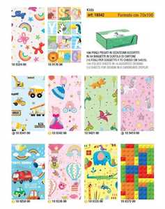 CARTA REGALO 100X70 100FF KIDS