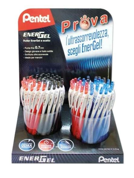 EXPO PZ.120 ROLLER ENERGEL 0.7 BL437 NERO-ROSSO-BLU