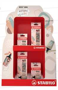 STABILO BOSS MINI NATUREVIBES CON 16 ASTUCCI MISTI