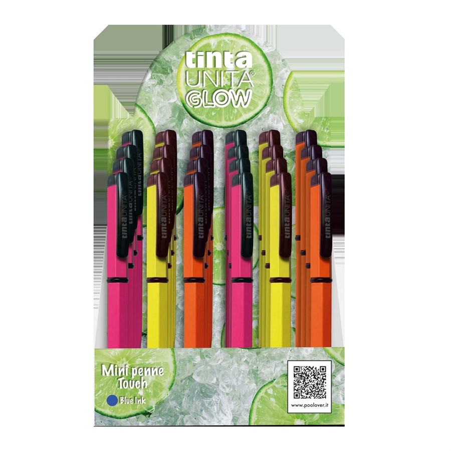 DISPLAY MINI PENNE TOUCH INK BLU TINTAUNITA GLOW 2025