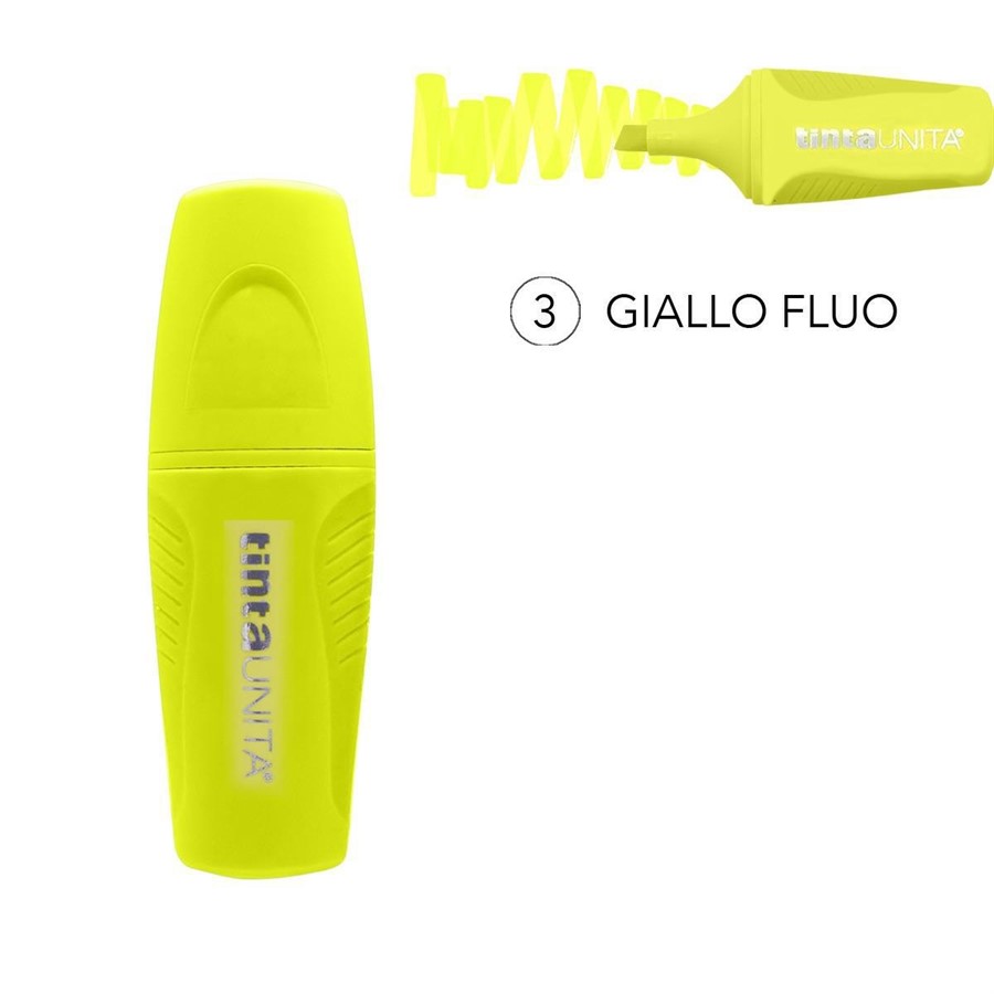 EVIDENZIATORE GIALLO FLUO N.3 MINI ME TINTAUNITA