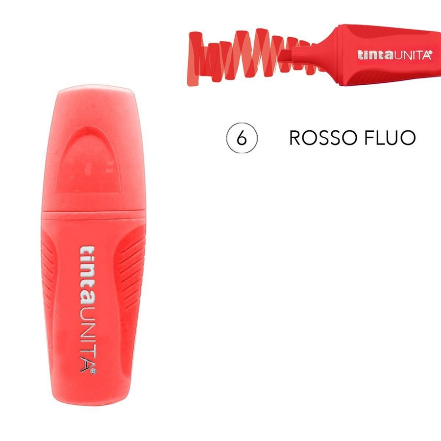 EVIDENZIATORE ROSSO FLUO N.6 MINI ME TINTAUNITA