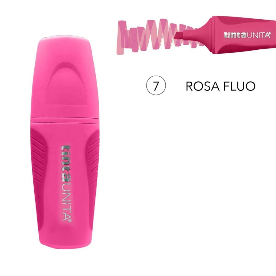 EVIDENZIATORE ROSA FLUO N.7 MINI ME TINTAUNITA