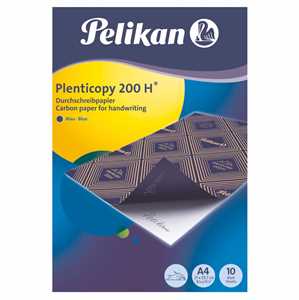 CARTA COPIATIVA BLU A4 CF.DA 10 FOGLI PLENTICOPY 200