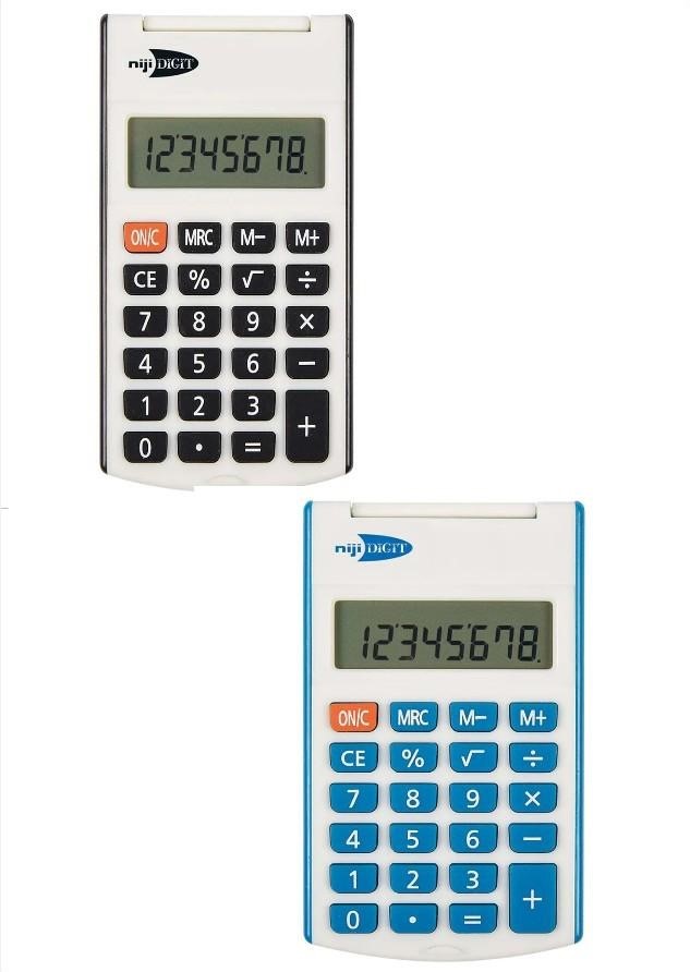 CALCOLATRICE TASCABILE 8 CIFRE