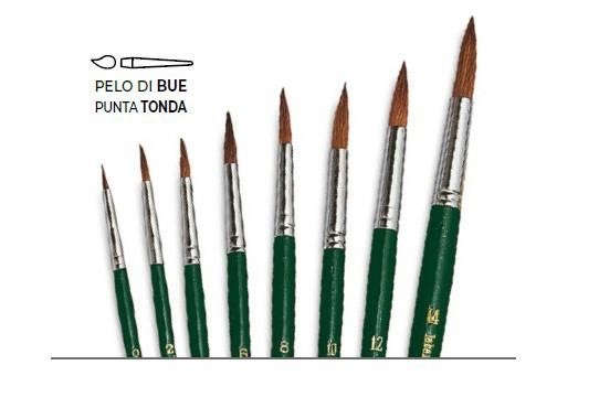 PENNELLI PZ.12 PELO BUE N.8 SERIE 1557 LEBEZ