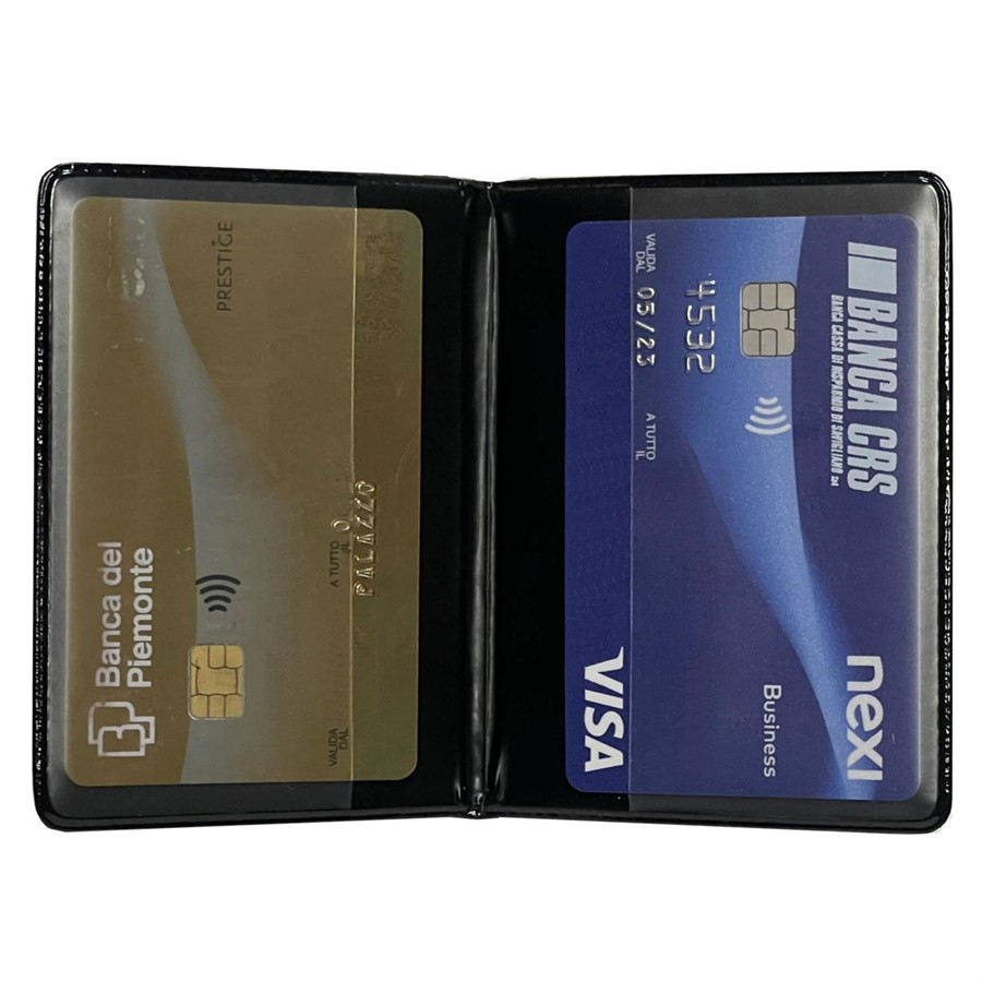 PORTACARTE DI CREDITO 2 SPAZI SCUDO CARD ULTRA 890SCL