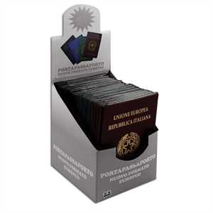 PORTAPASSAPORTO SCUDO CARBON