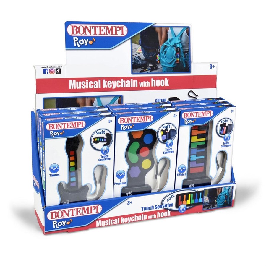 EXPO PORTACHIAVI SOFT A FORMA DI STRUMENTO BONTEMPI