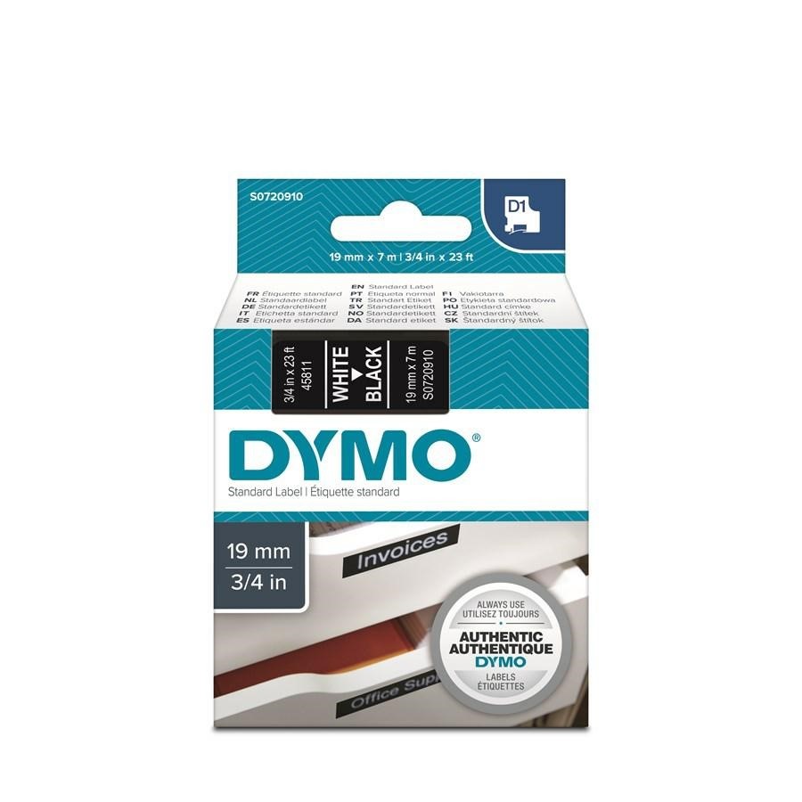 NASTRO DYMO 19X7 BIANCO/NERO-458110